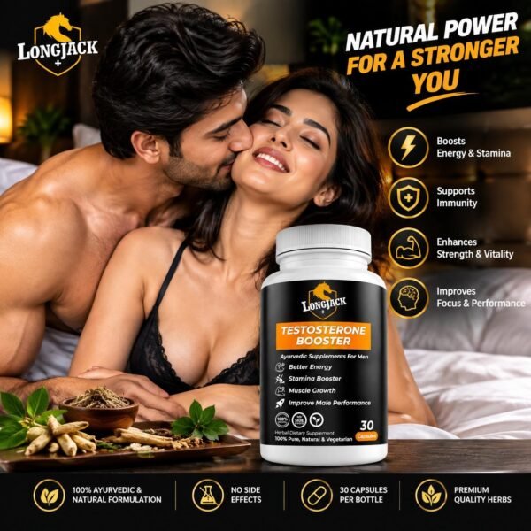 Long Time Sex Capsules for Men – Ayurvedic Herbal Stamina Supplement